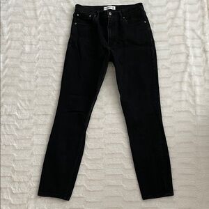 Abercrombie & Fitch Dark Straight Leg Jeans